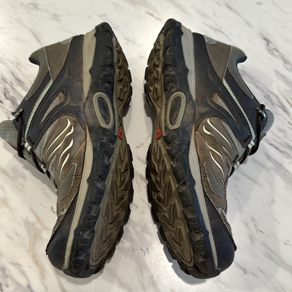 Salomon Women’s GORE-TEX Trail Running Hiking Shoes Sneakers Gray Size 8.5‎ - Picture 3 of 13